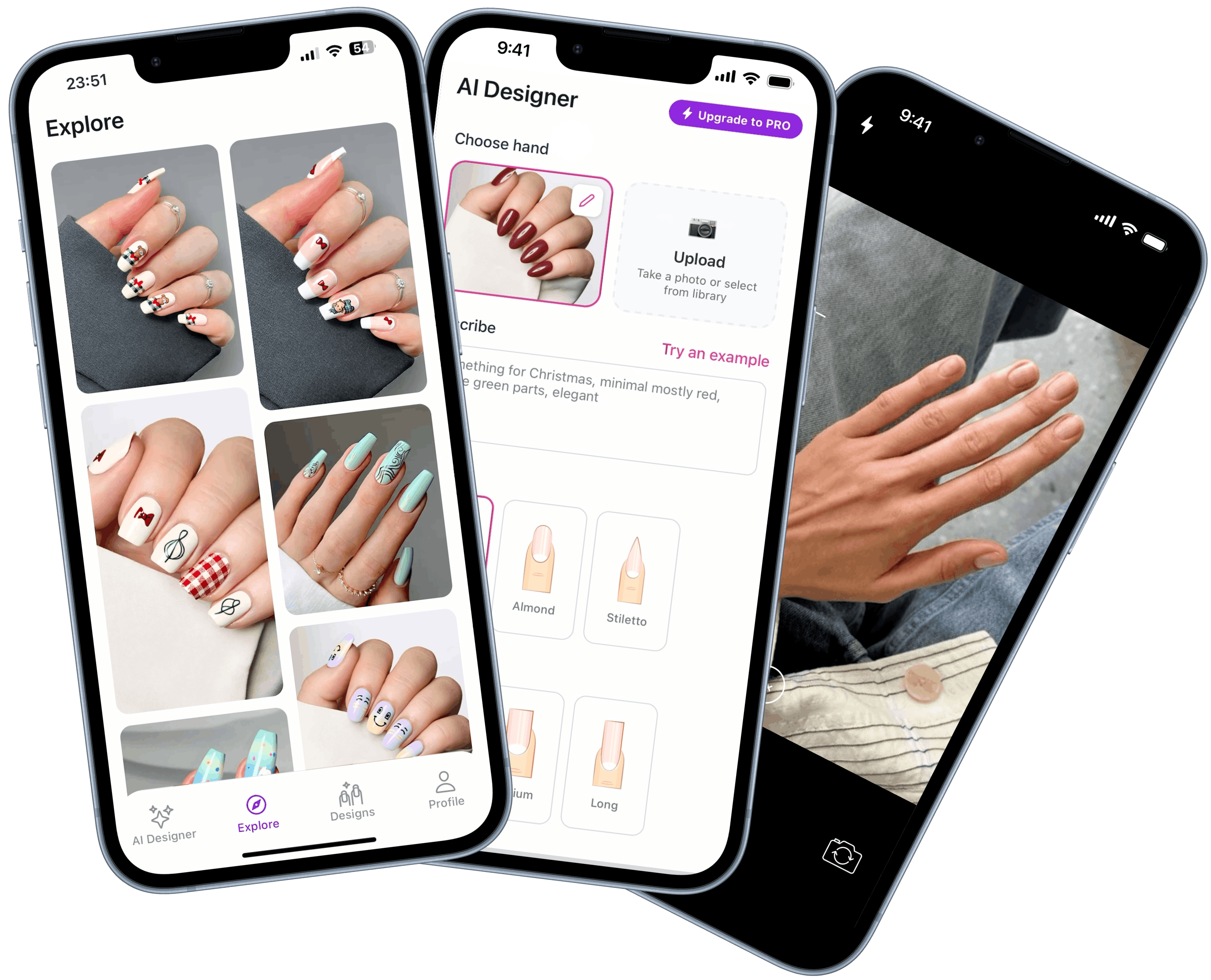 Nail Designer AI App Preview